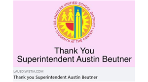 Thank you Supt